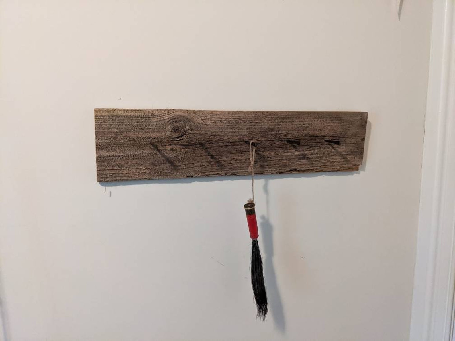 Turkey beard wall hanging display Etsy