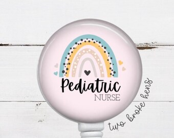 Pediatric Nurse Badge Reel