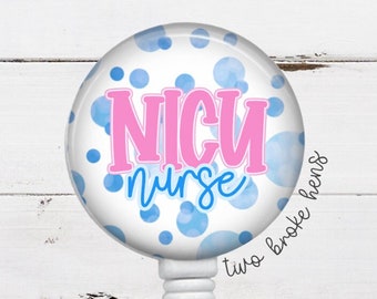 NICU Nurse Badge Reel