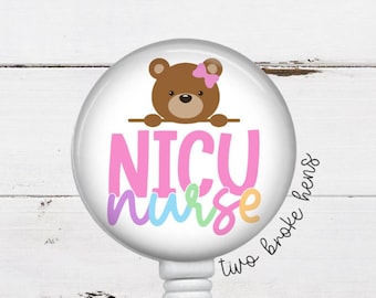 NICU Nurse Badge Reel