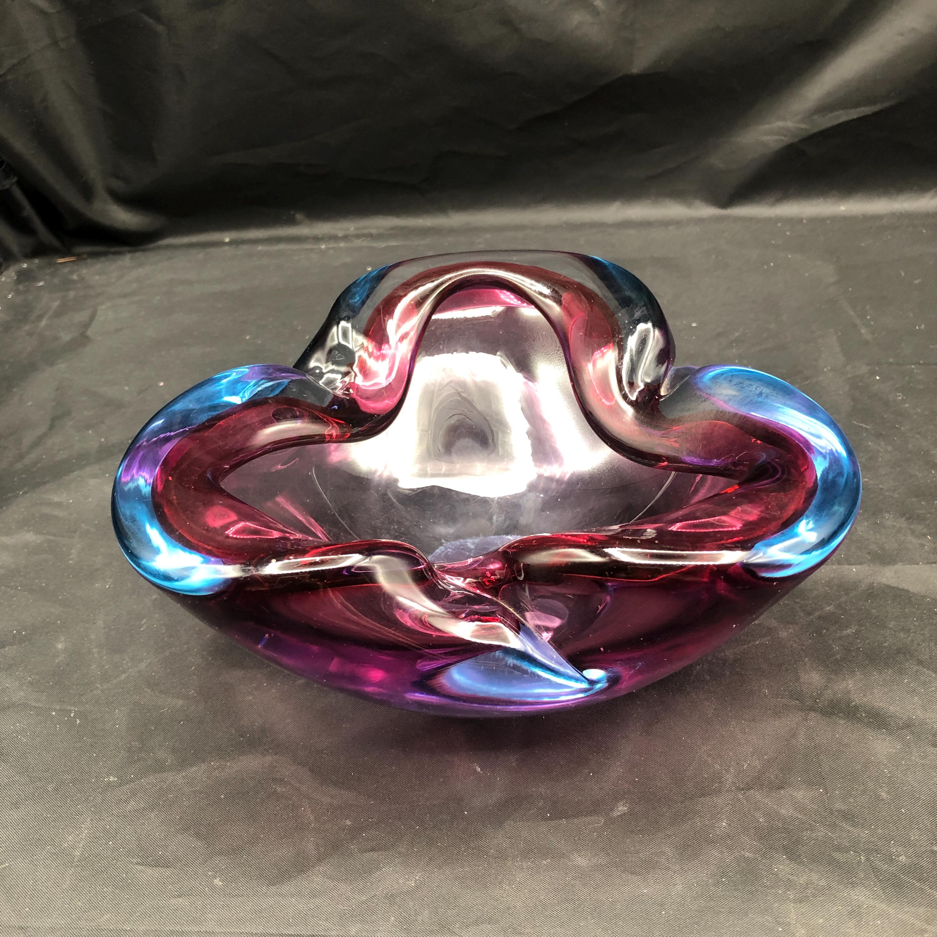 Sommerso Ashtray - Etsy
