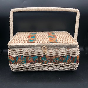 Singer Sewing Basket 5.5x10.5x5.5-Neutral Notions