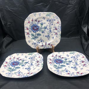 Johnson Brothers Blue Rose Chintz - Etsy