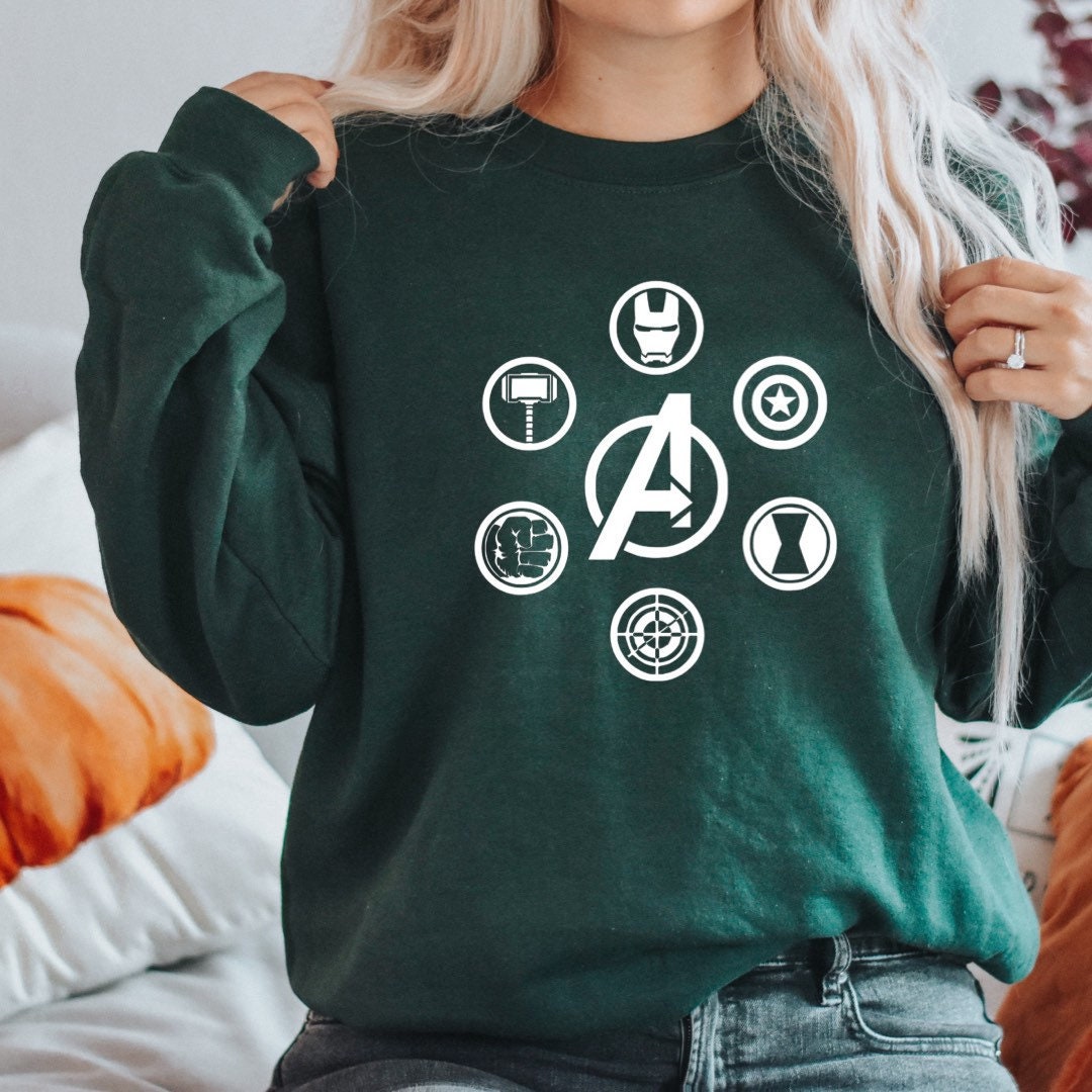 Original Six Avengers Crewneck /circle 