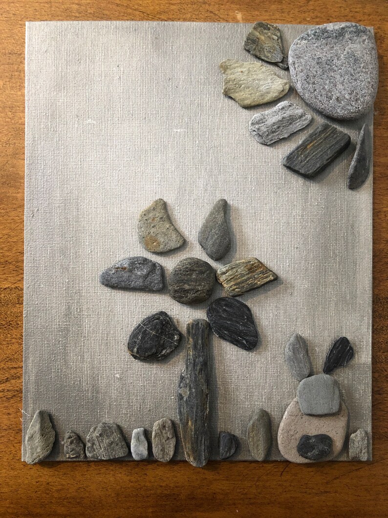 Rock drawing