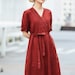 see more listings in the 100% Linen Dress section