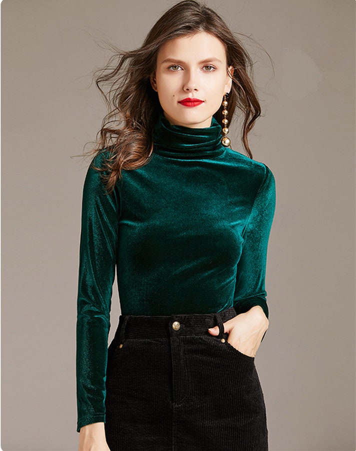 Ruth velour tops AM1552 Buy Velvet Tops Online In India - Etsy India