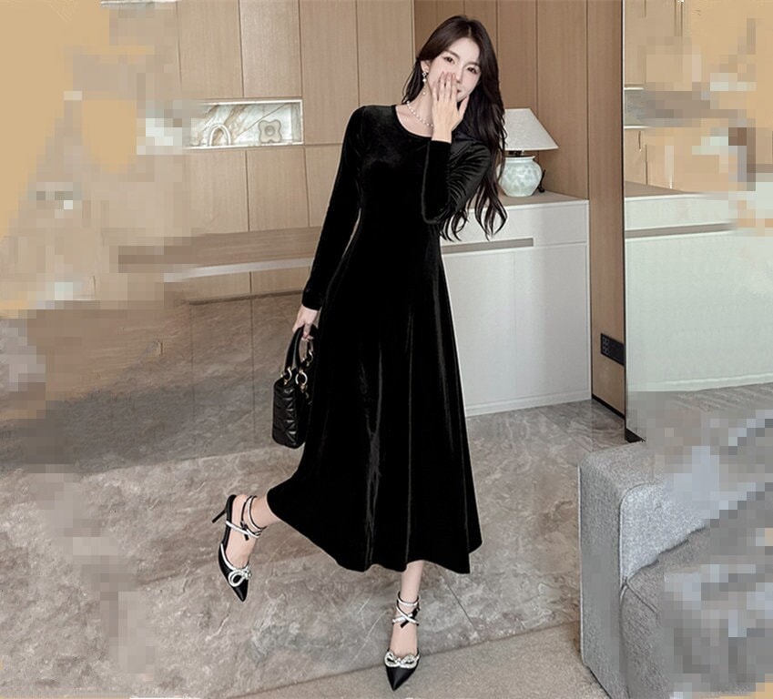Velvet black dress - Etsy 日本 Velvet black dress - Etsy 日本