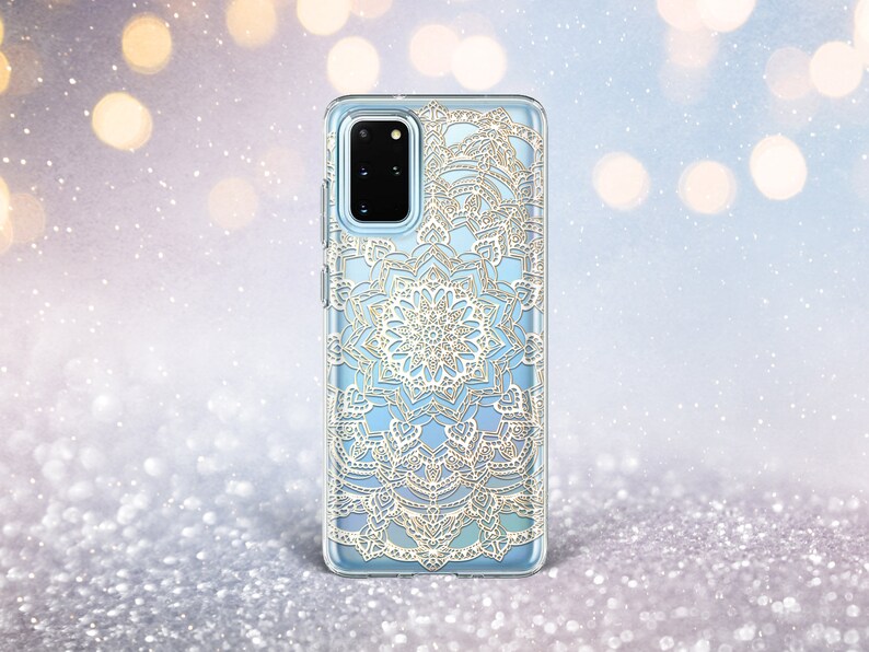 Mandala iPhone X Case iPhone 12 Case iPhone 12 Pro Max iPhone SE 2020 Case Samsung S10 Case Samsung S20 Plus Samsung S10e Case Henna Art