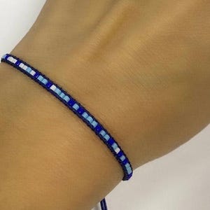 Custom Morse Code Bracelet, Choose Your Own Secret Message, Personalized Morse Code Jewelry, Beaded Stacking Bracelet, Memorial Gift for Her