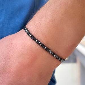 Personalisierte Morse-Code-Armband-Denkmal Geschenk für Männer, versteckte Nachricht Morse-Code Schmuck, Liebe Sie benutzerdefinierte Armband, Ehemann Freund Geschenke