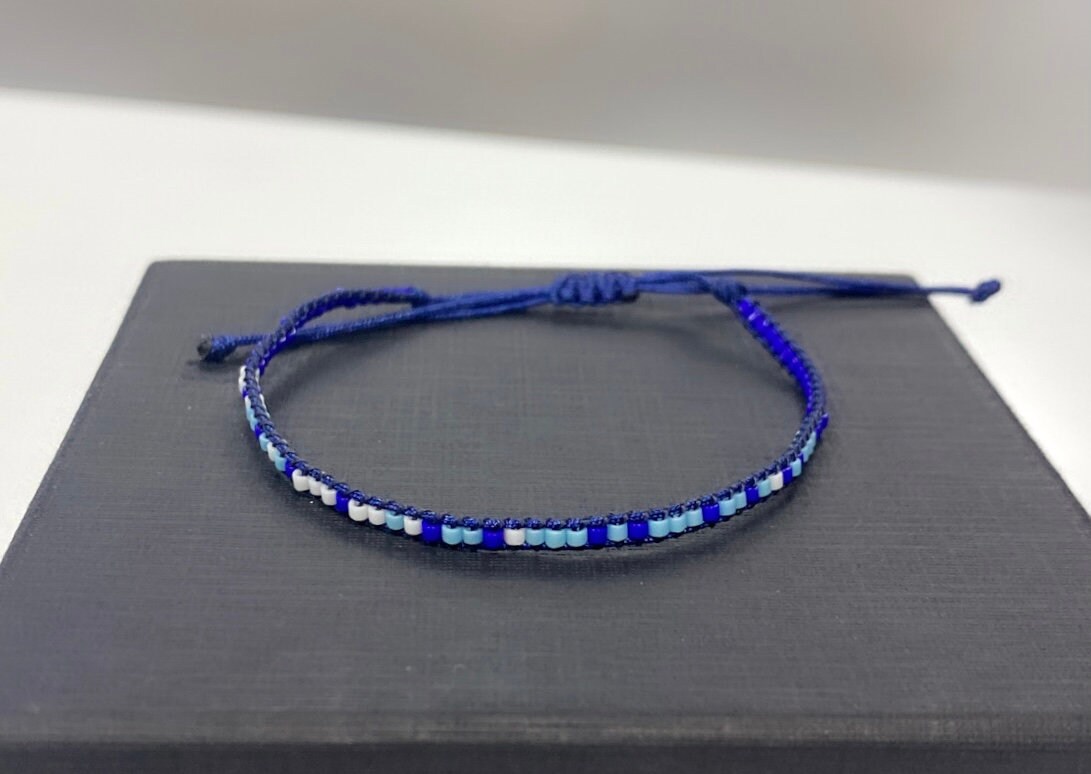 Custom Morse Code Beaded Bracelet: Secret Message Jewelry - Etsy