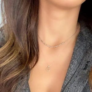Morse Code 'Mommy Of An Angel' Necklace, 14K Gold Filled, Miscarriage Keepsake