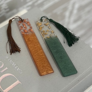 Resin Bookmark with Tassel