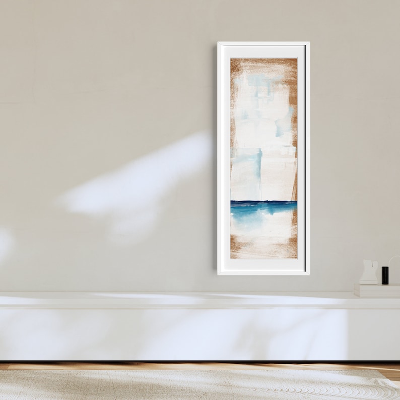 Coastal Wall Art for Dining Room Long Narrow Wall Art Etsy