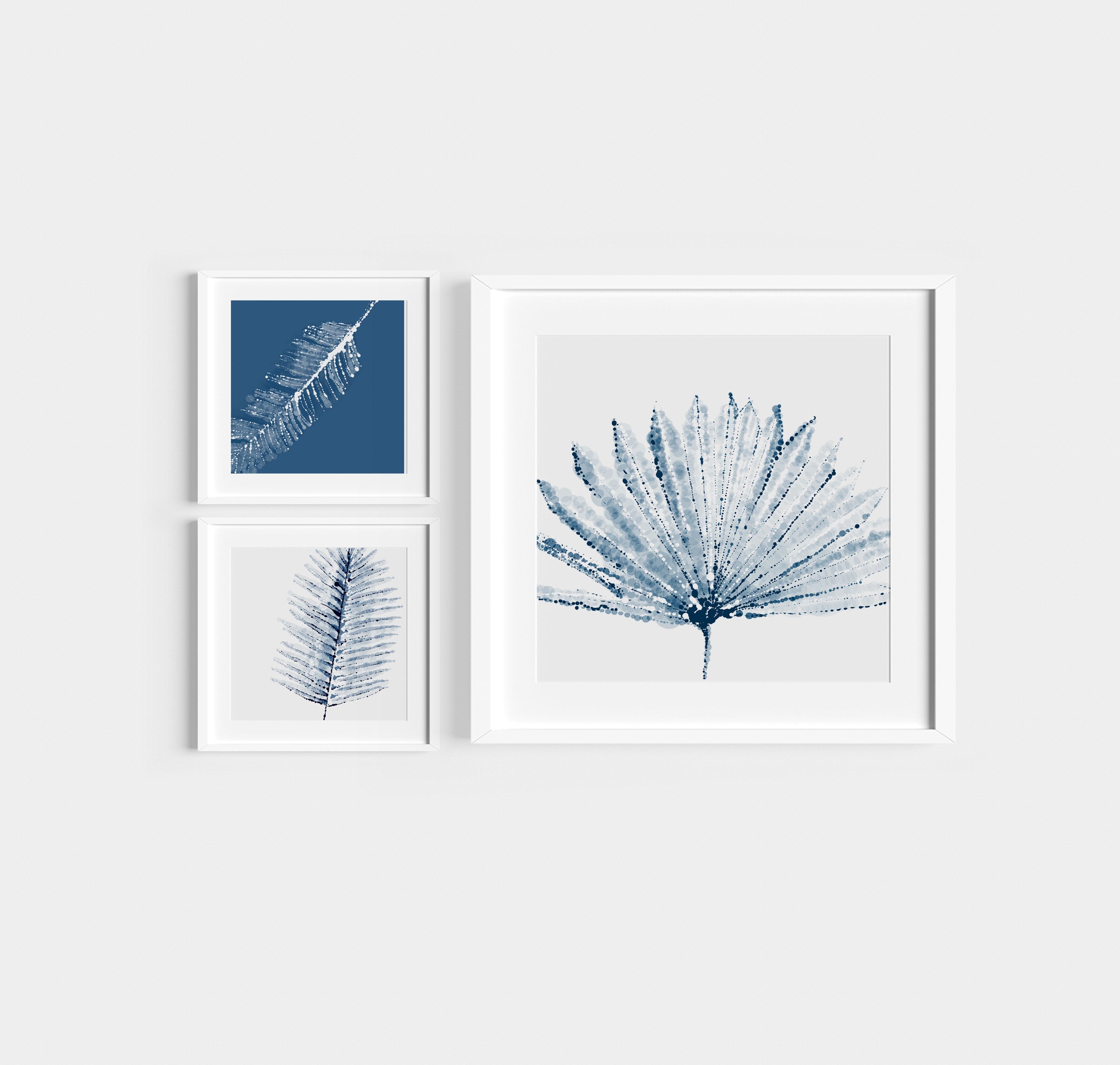 3 Piece Wall Art, Beach Wall Art, Gallery Wall Set, Blue Wall Art, Beach Themed Decor, Coastal Wall Art, Bathroom Wall Art, Downloadable Art