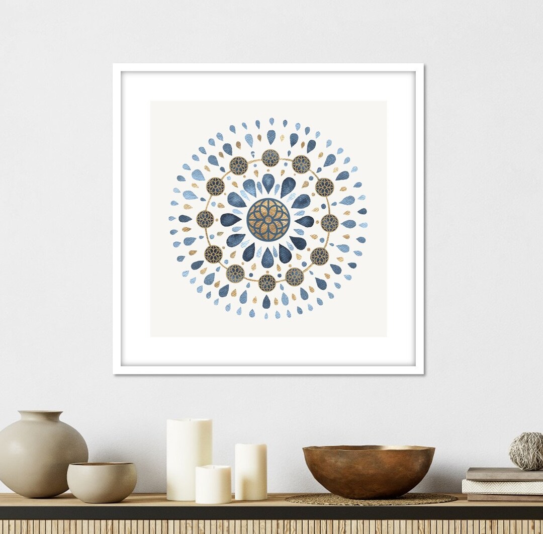 Mandala Wall Art Printable Mandala Wall Art Digital Instant Download I ...