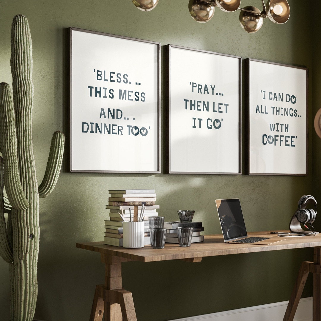 Trendy Bible Art Wall Décor Instant Download, Modern Christian Wall Art ...