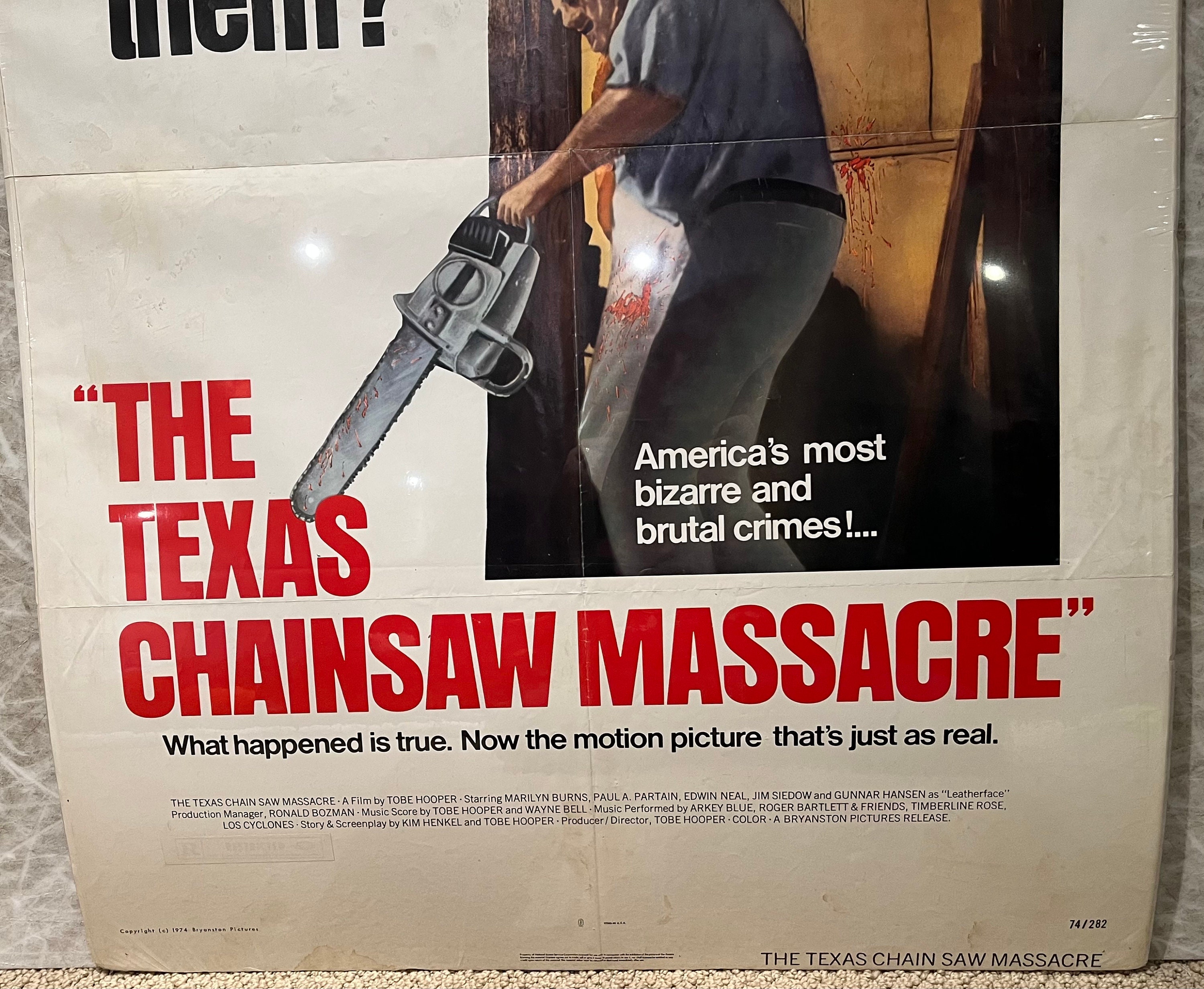 The Texas Chainsaw Massacre Movie Poster 1974 1 Sheet (27x41)