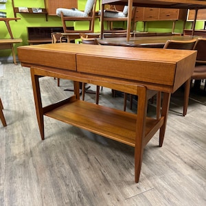Mid Century Teak Console Table from Denmark