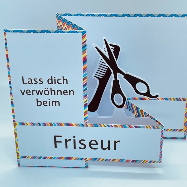 PopUp Karte Friseur