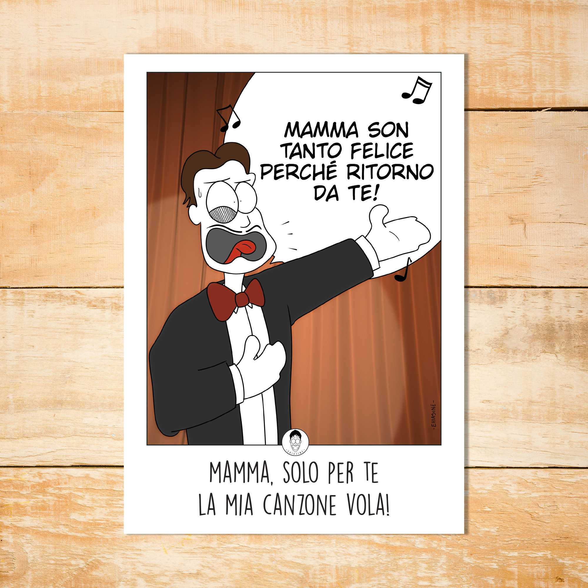 Mamma son tanto felice mother's day