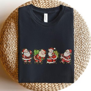 Santa Shirt, Christmas T Shirt, Cute Retro Santa Shirt, Classic Christmas Shirt, Classic Christmas Sweater, Christmas Crewneck