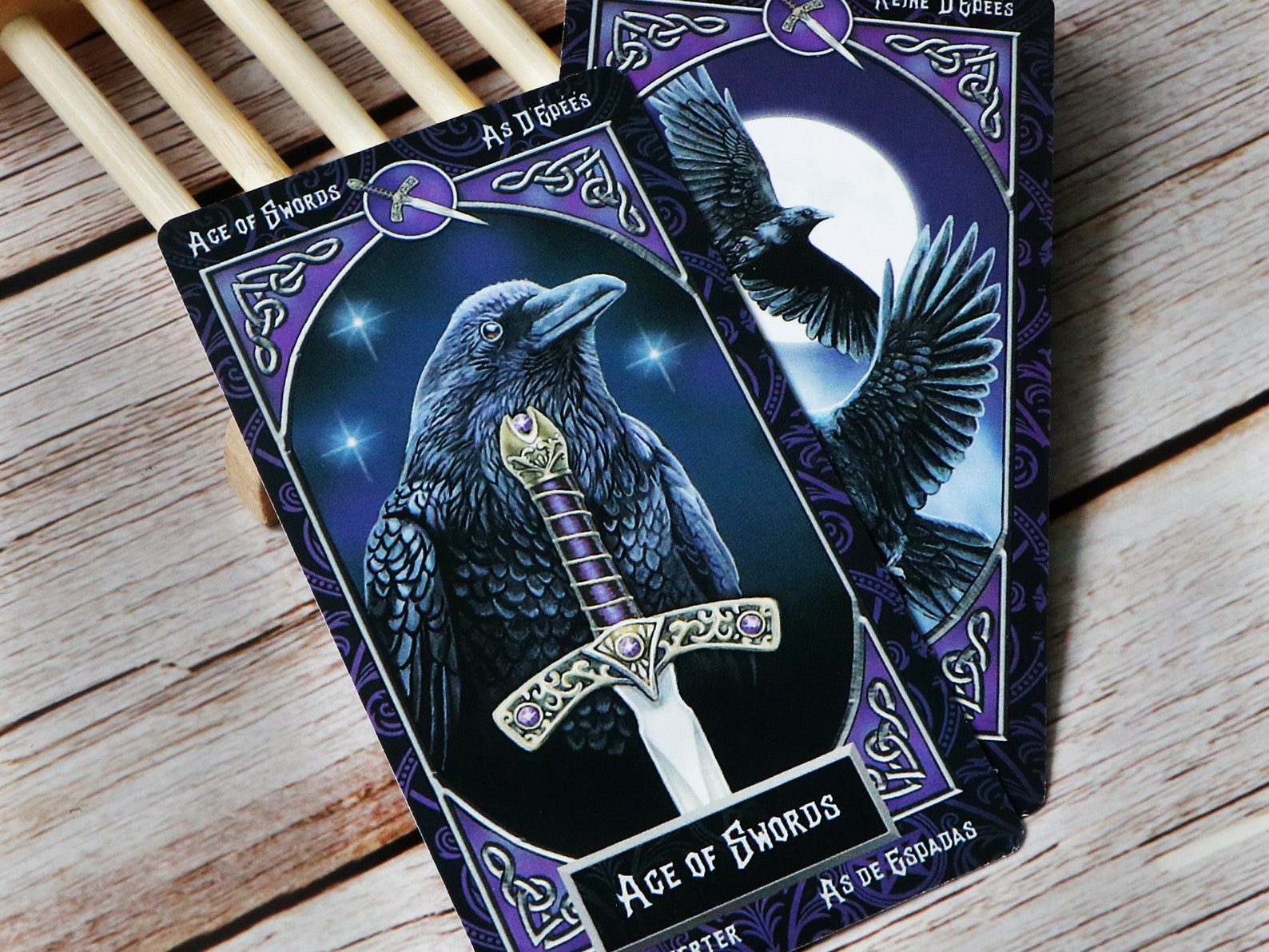 Familiars tarot card decks with guidebook / Tarot card deck / Etsy