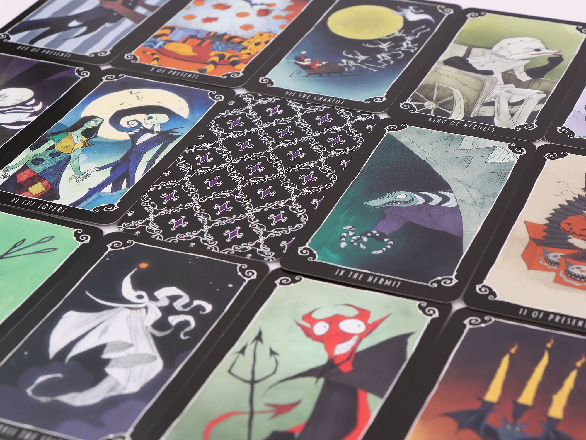 Nightmare before Christmas Tarot Deck with Guidebook / 78 Etsy