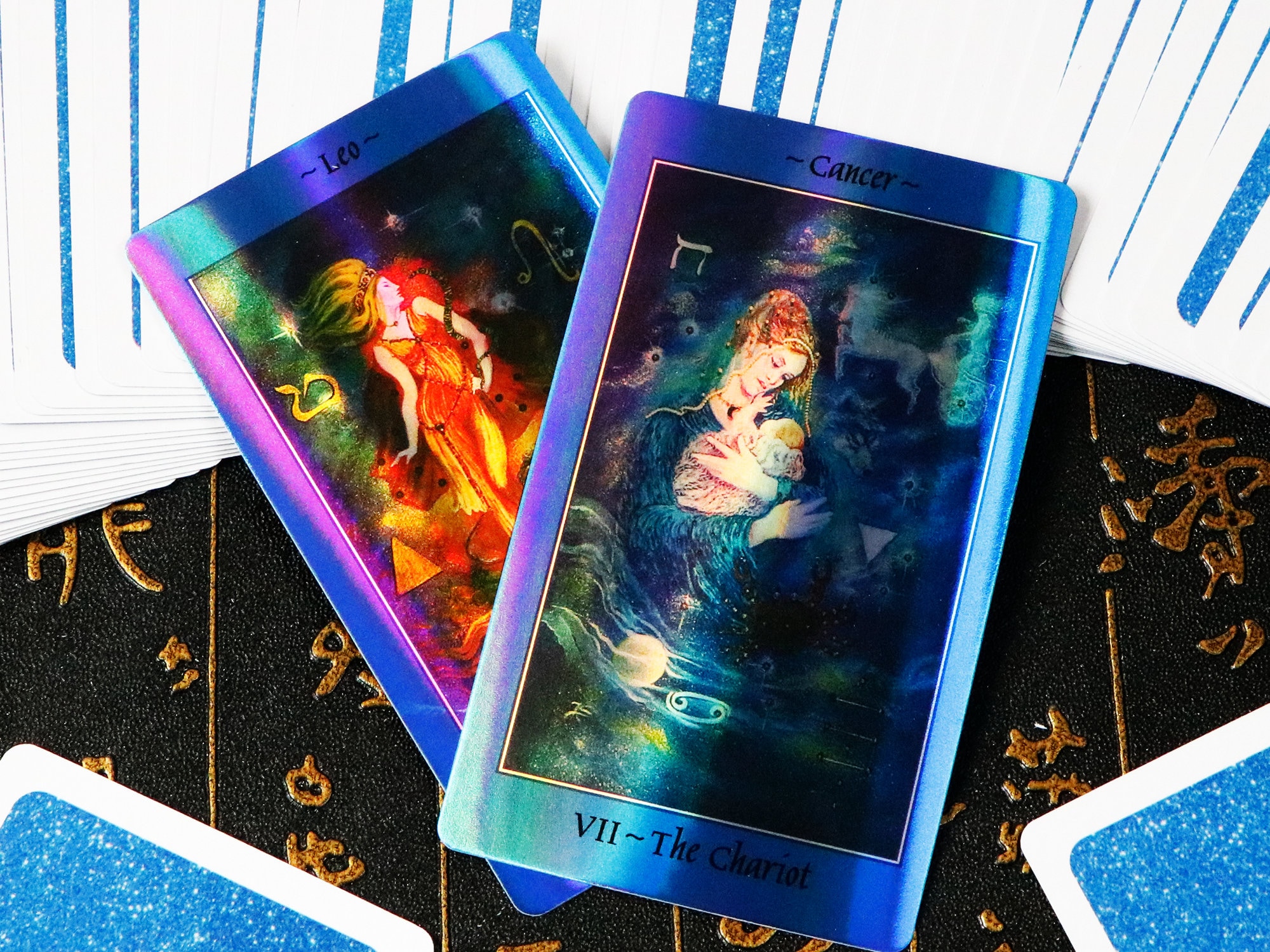 Tarot Of Celestial card deck / Celestial Tarot deck with Etsy