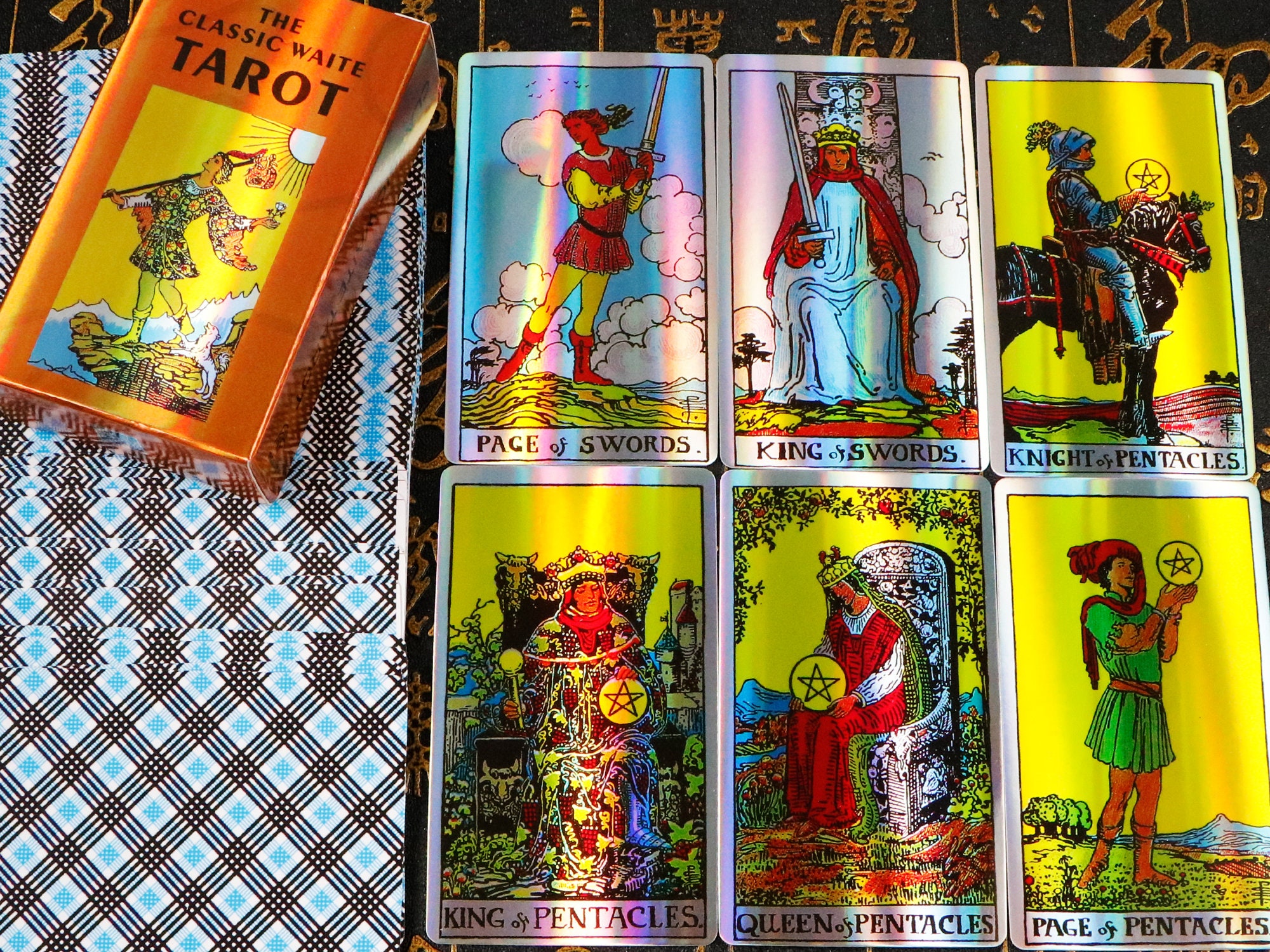 The Classic Waite Tarot cards / Tarot deck with guidebook for Etsy