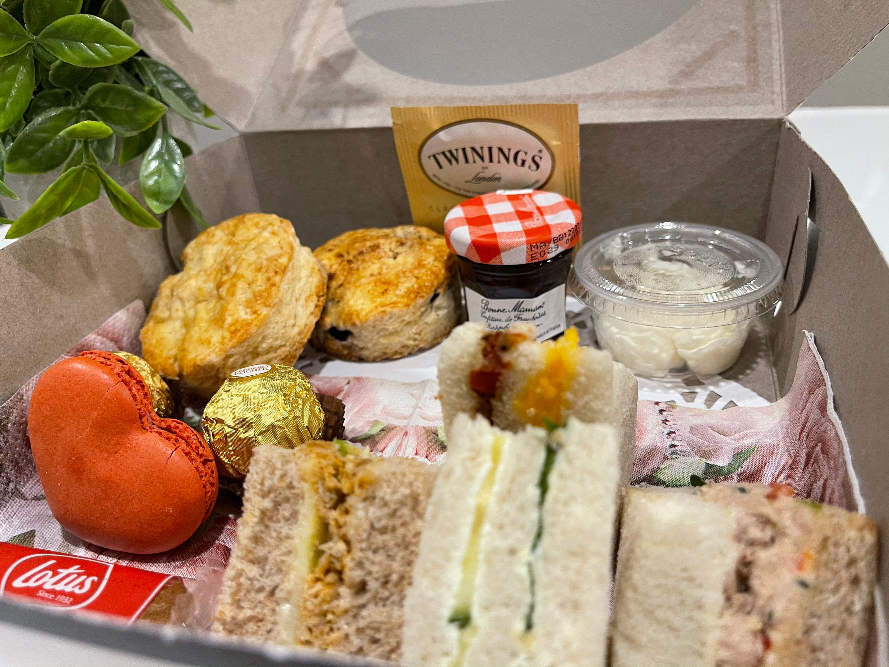 High Tea Box, Afternoon Tea Box, Mother's Day Gift, Virtual Meetings