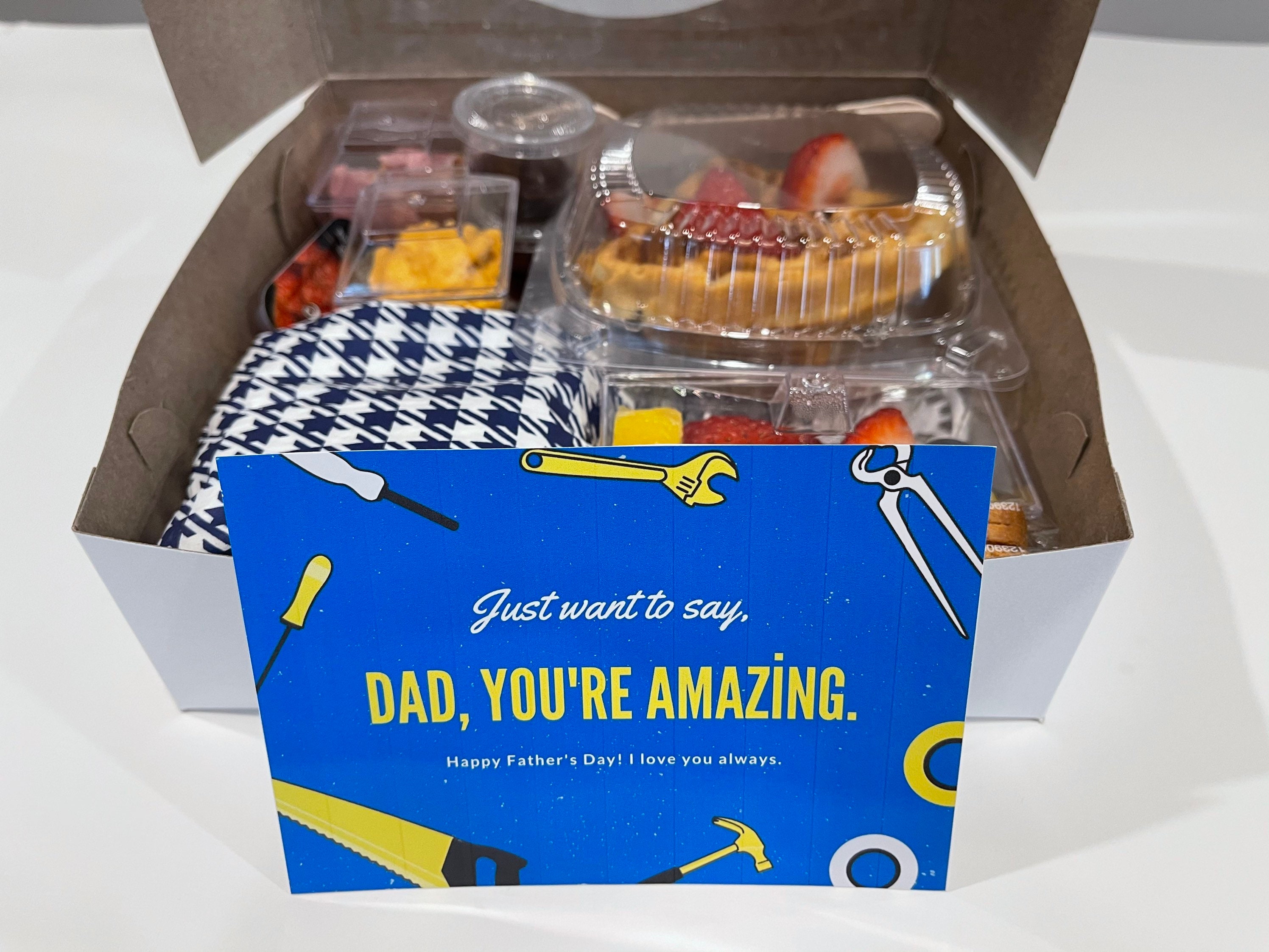 Fathers Day Gift Box Father's Day Treat Box Gift for Etsy