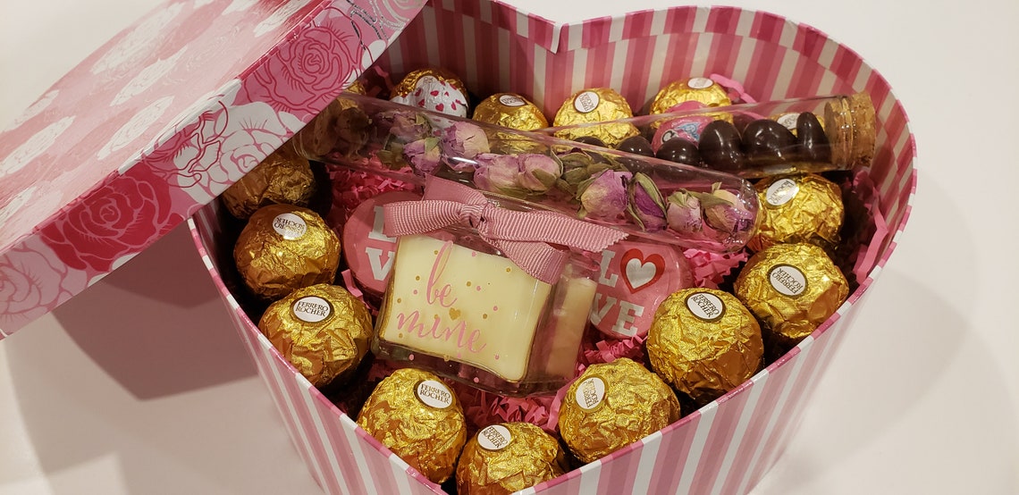 Valentine's Day Gift Chocolate Gift Box Gift For Her image 0