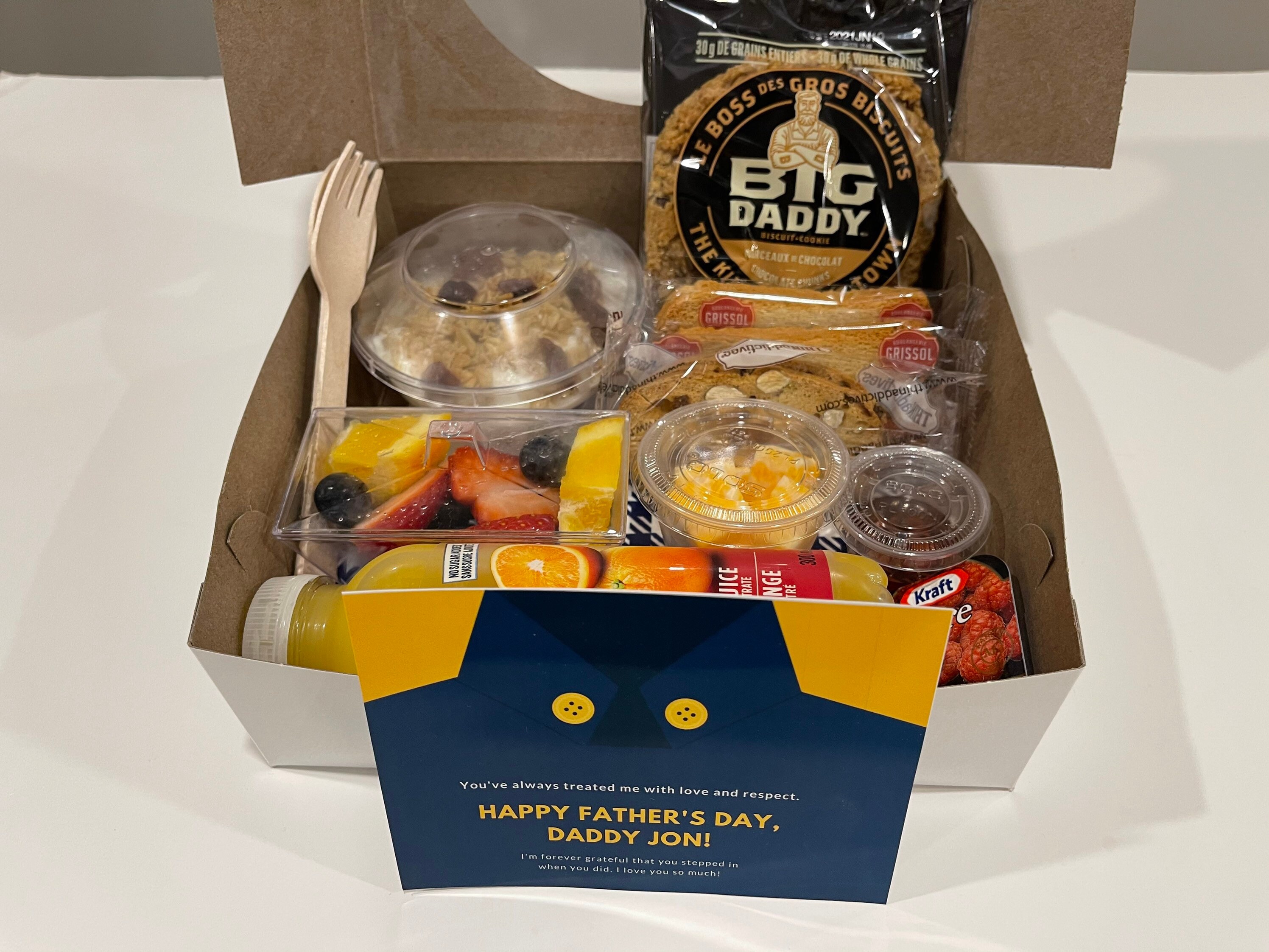 Fathers Day Personalized Snack Box Package Picnic Box Etsy