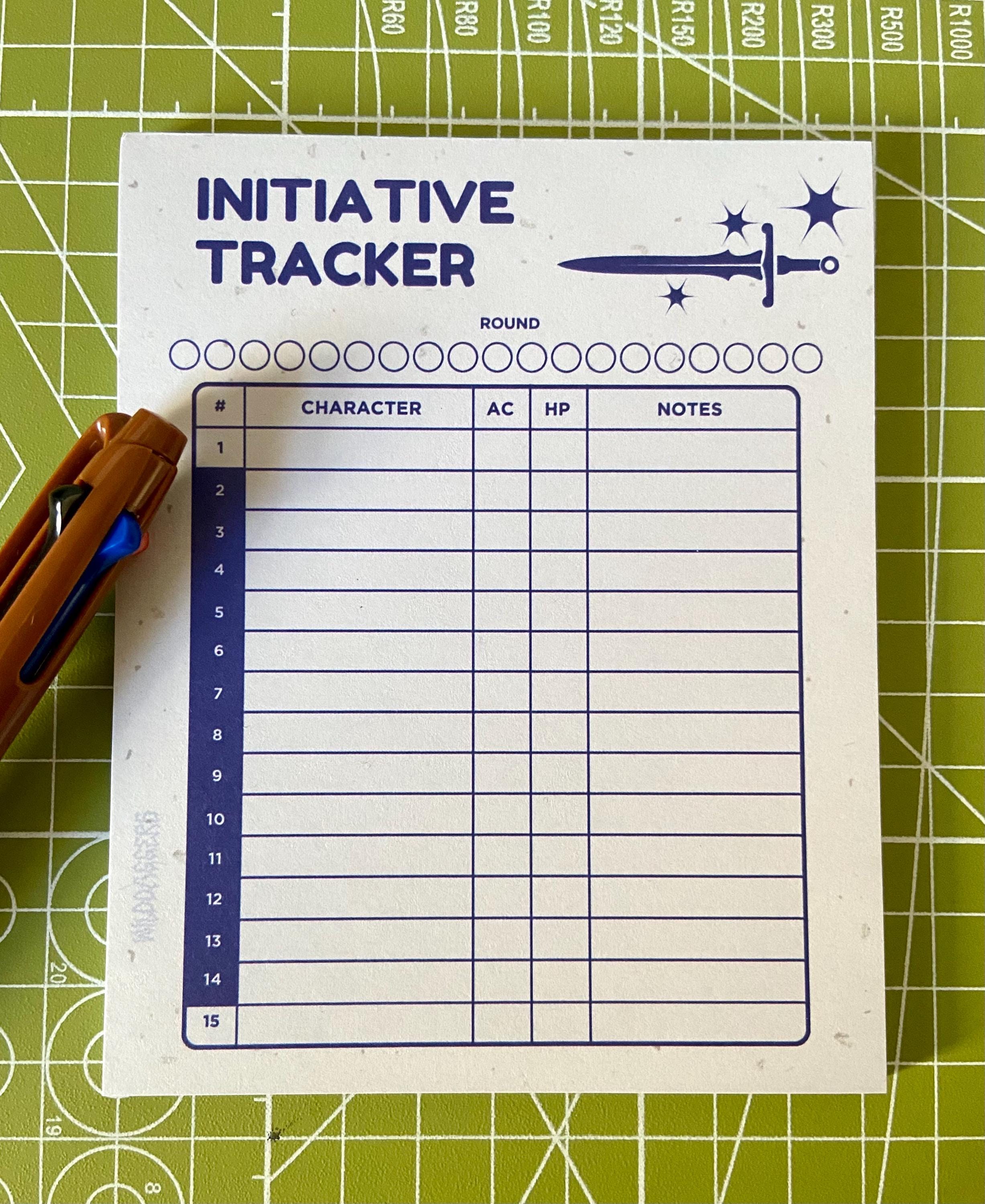 Initiative Tracker for Dungeons and Dragons - Etsy