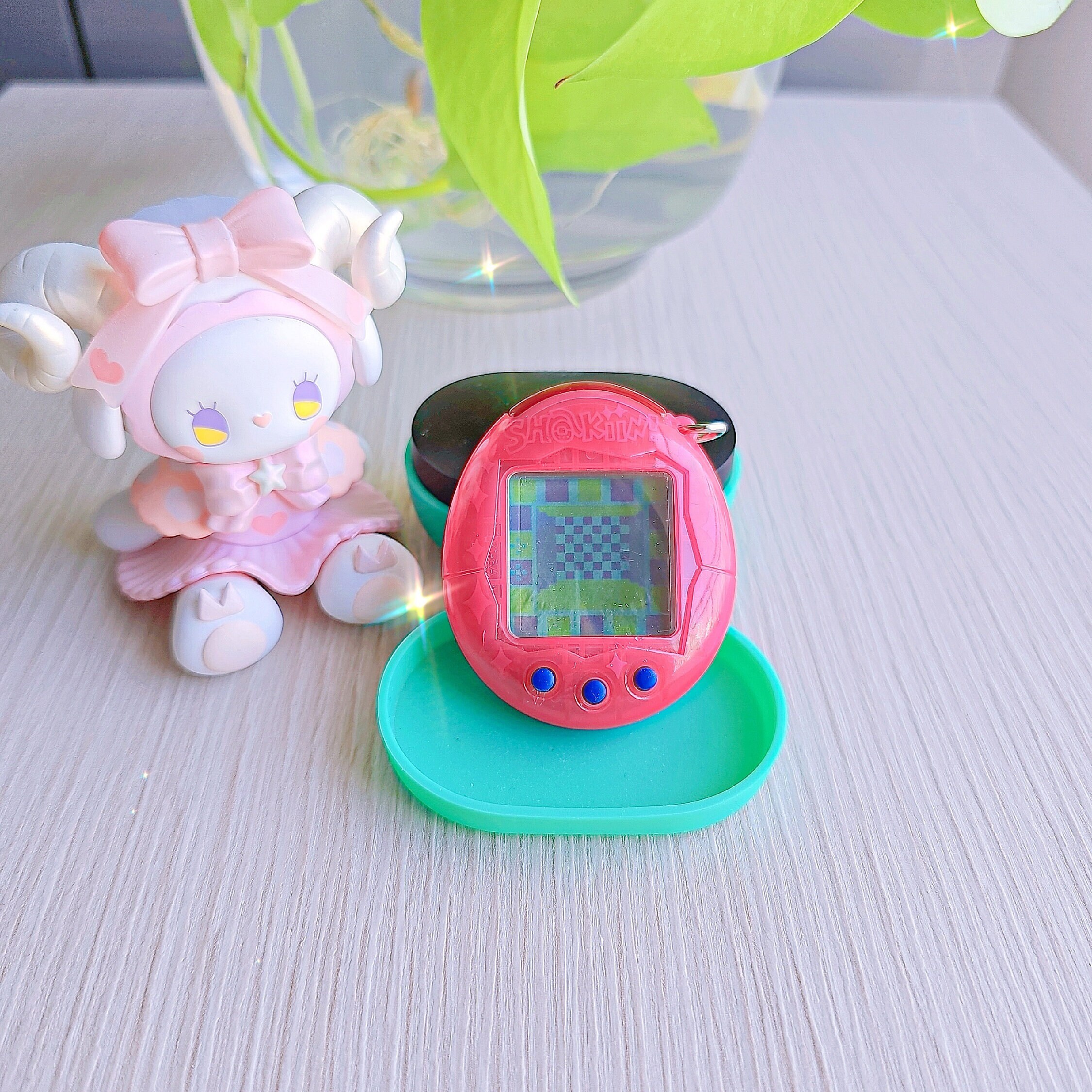 Tamagotchi Connection - Pink Rose Transparent / C056 - Etsy
