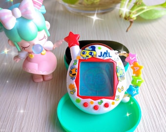 たまごっちコネクション　ウラたま たまごっち ストラップ コネクション エンたま ウラたま 水色 ラメ