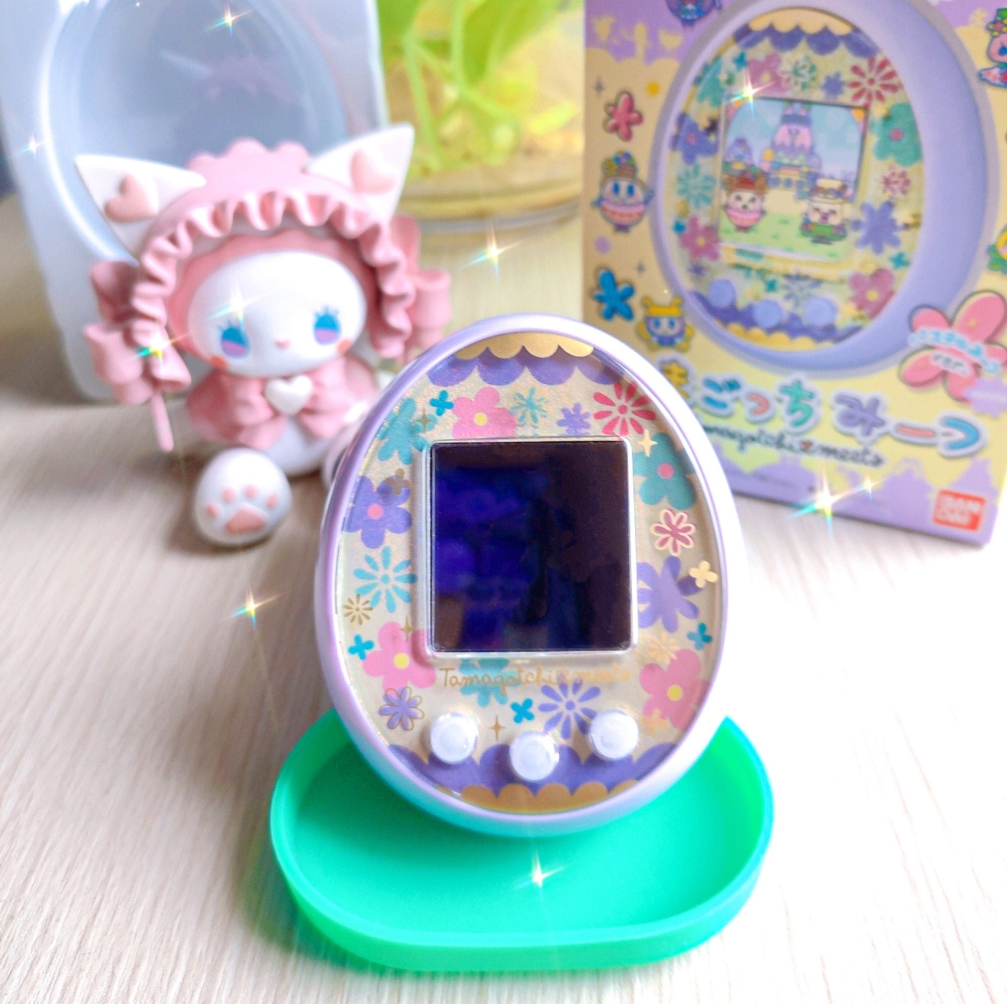 Tamagotchi Meets Pastel- Purple Color (with Original Box