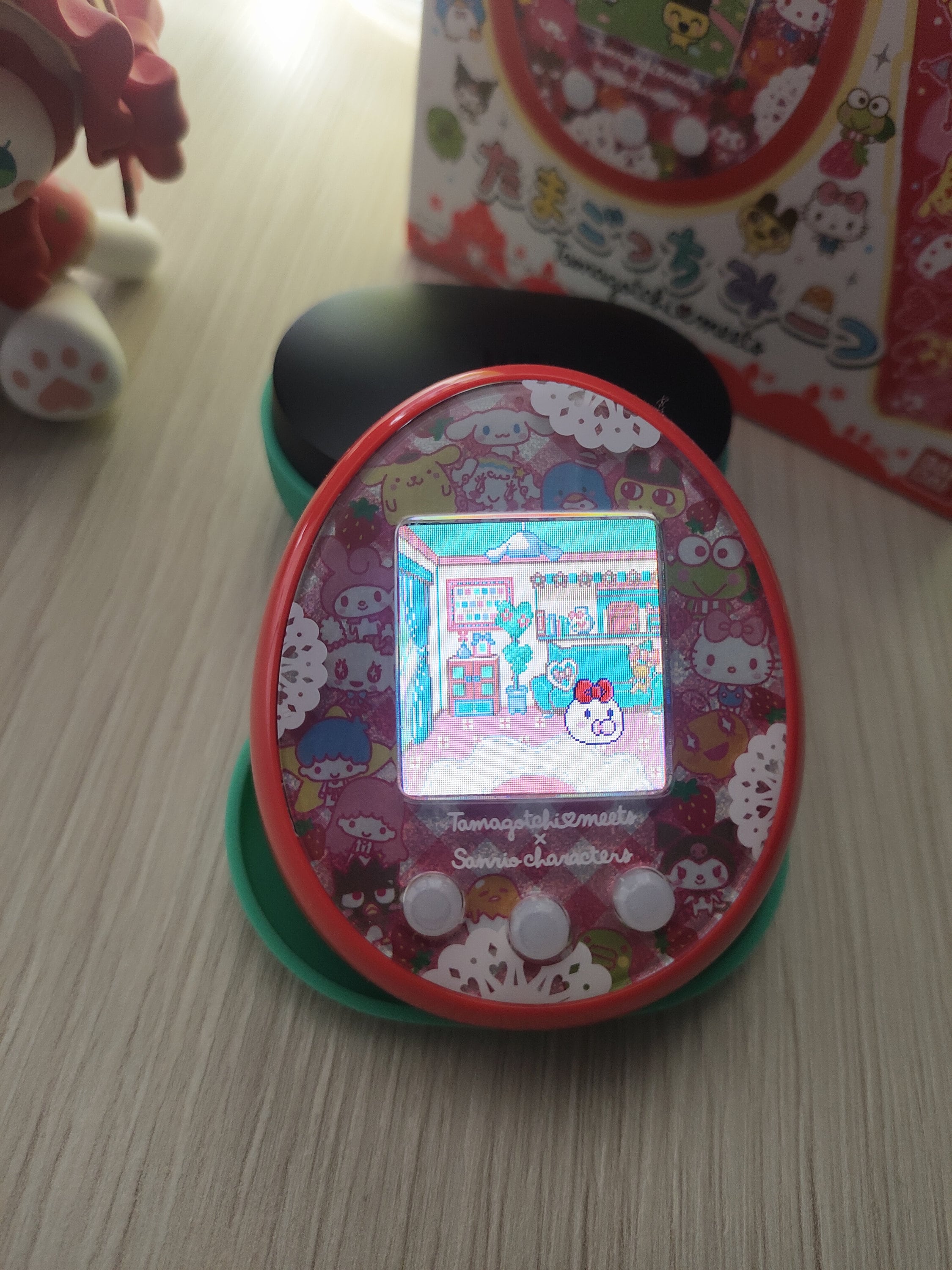 BANDAI Tamagotchi Meets Tamagotchi Meets Sweets Meet ver. Amarillo Japón  Tamagotch