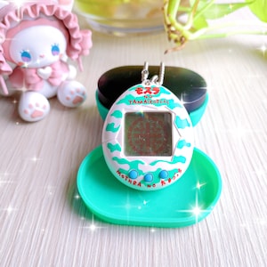 RARE Bandai Tamagotchi Mothra - Green Stripes  / C038