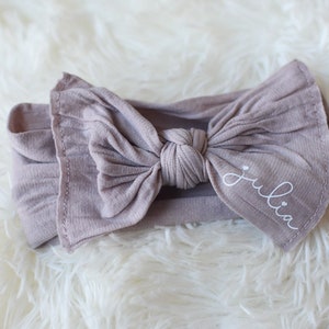 Personalized Bow / Nylon Bow / Baby Bow / Baby Headband / Bow