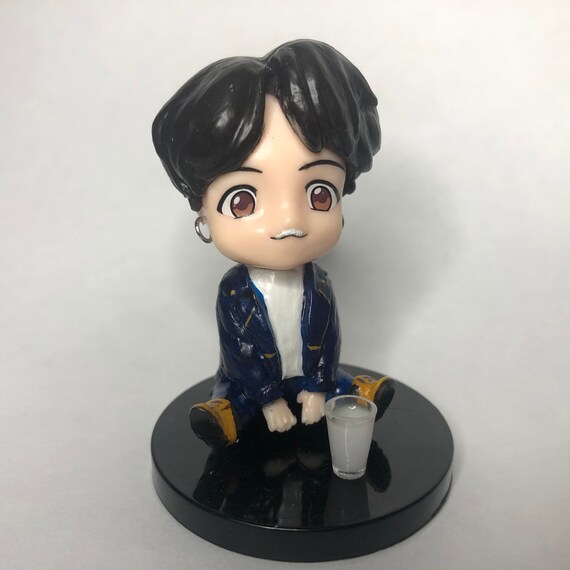 Bts Customised Tinytan Figure Dynamite Jungkook Etsy