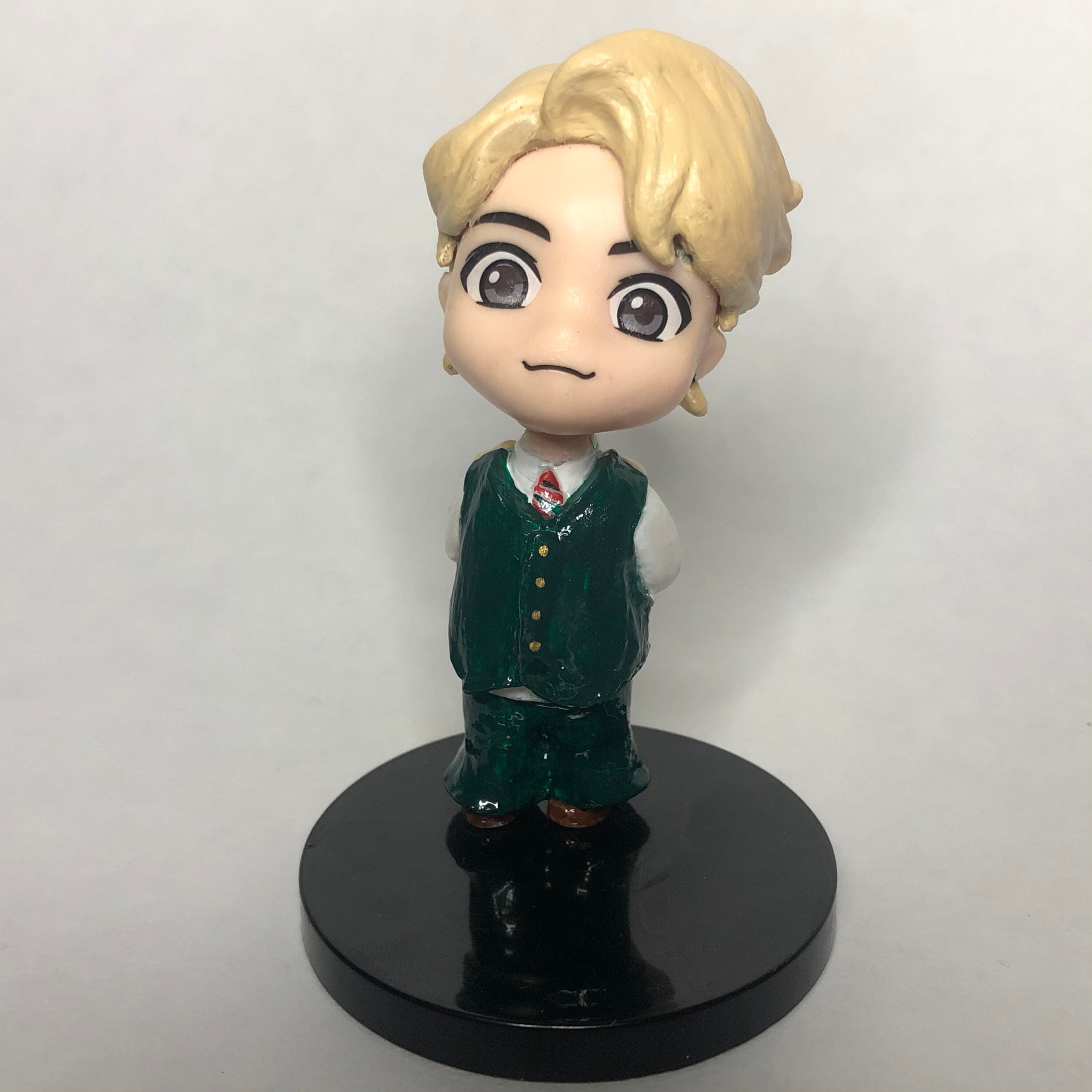 Bts Customised Tinytan Figure Dynamite V Taehyung Etsy
