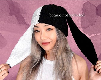 Bunny Ears Pattern (Beanie not included)