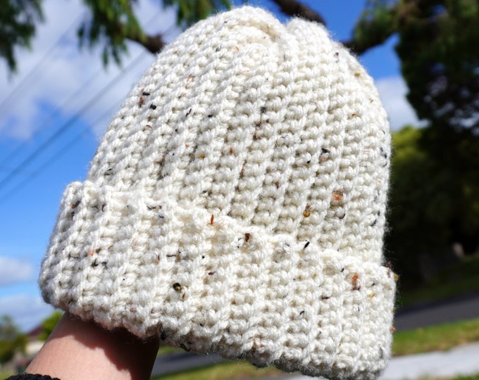 Easy Crochet Beanie PATTERN Etsy