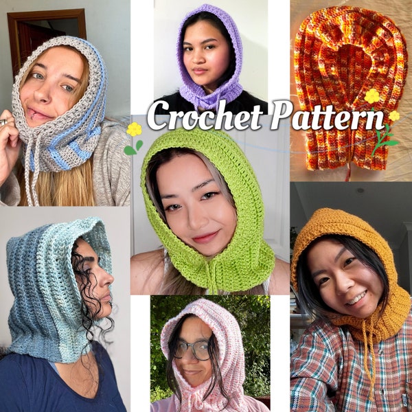 Modèle de crochet de cagoule Scoodie