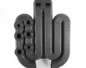 Octo Tune - Unique Twisted Drone Flute – Keys A5 to A4 - Major scale, Pocket-Sized, Travel Instrument, Best Seller and Best Value For Money