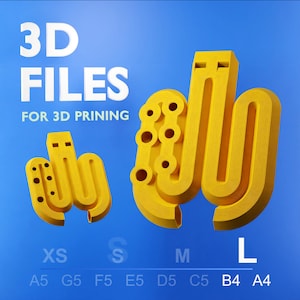 Octo Tune L Pack - 3D Files. Great sounding 3D printable drone flute, compact and strong, prints without supports and sounds great!