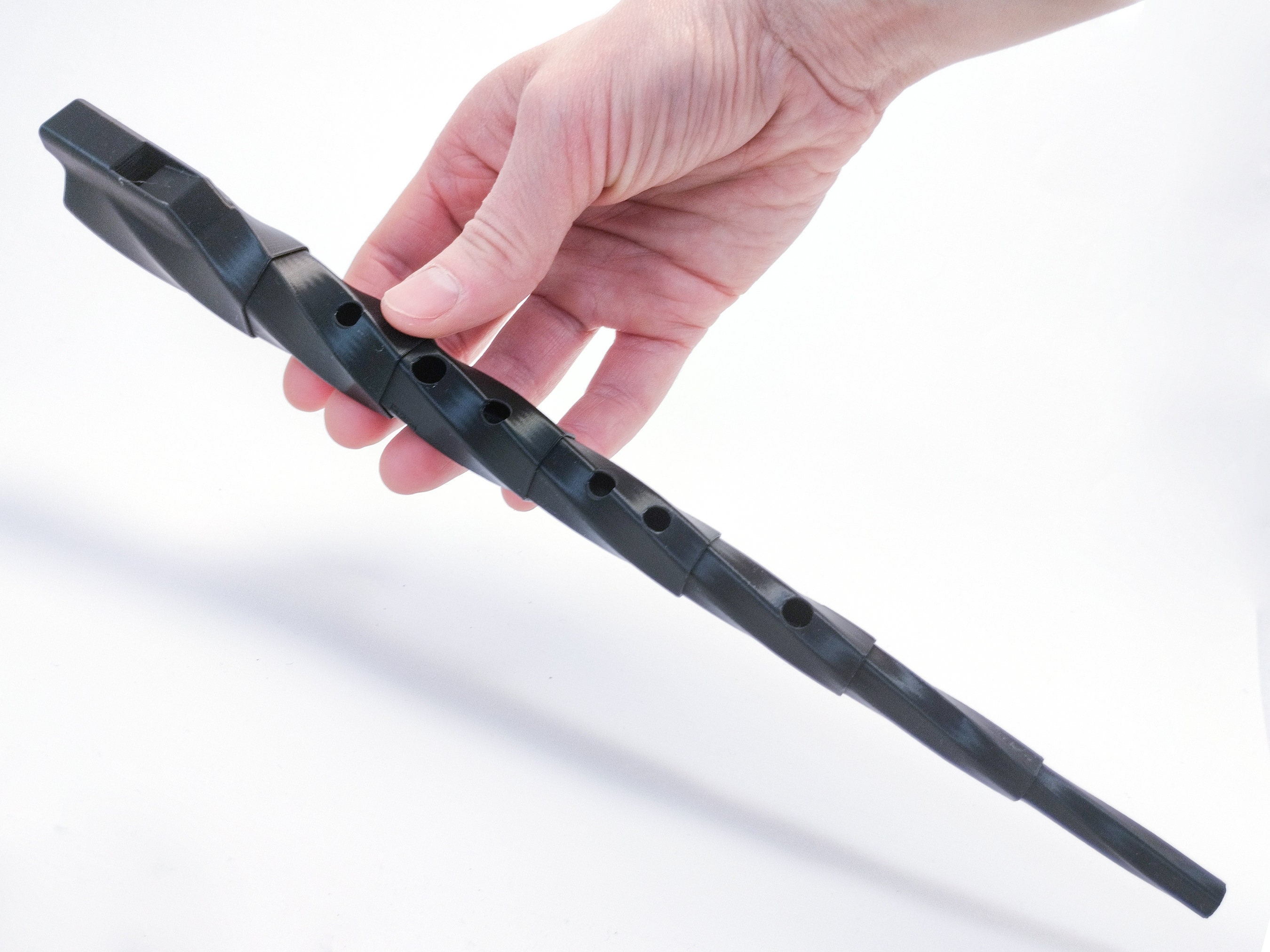 Unicorn Tune - Unique 3d-printed Telescopic Spiraling Flute - D